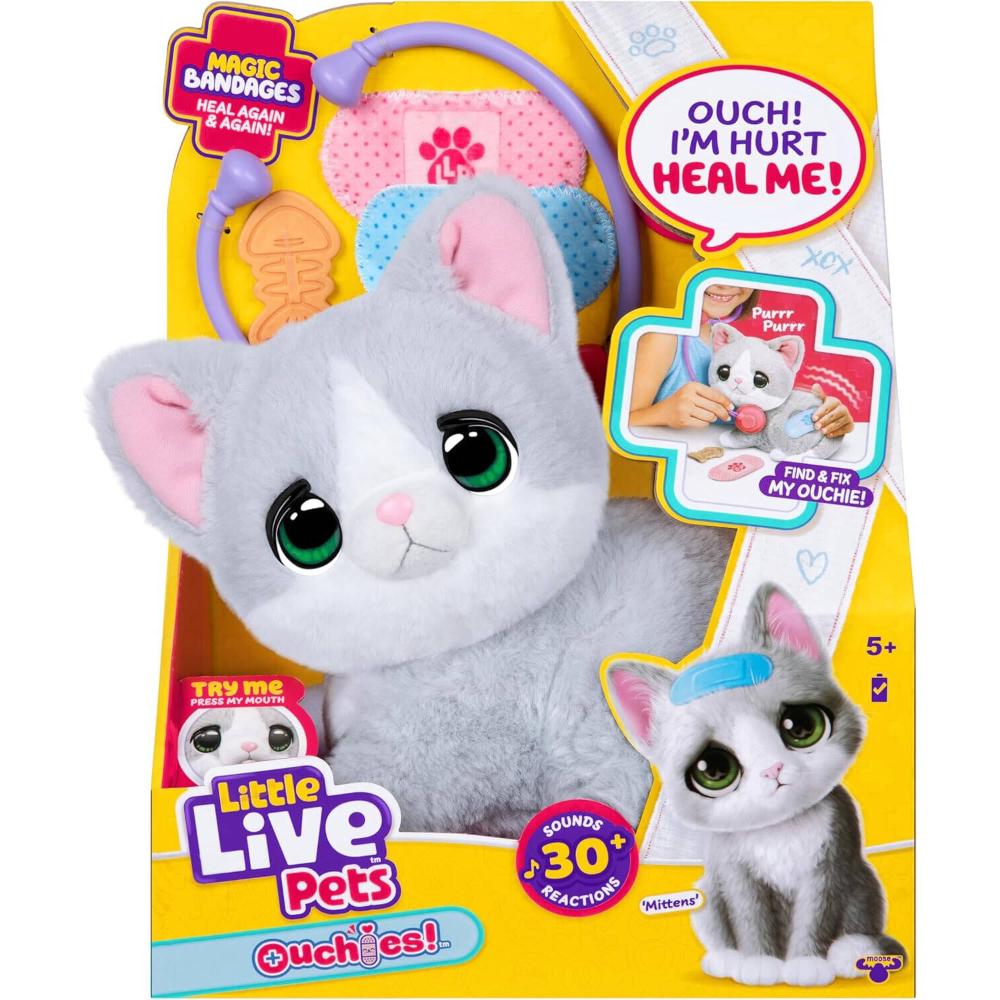 Little Live Pets Little Live Pets Ouchies Single Mittens Kitty