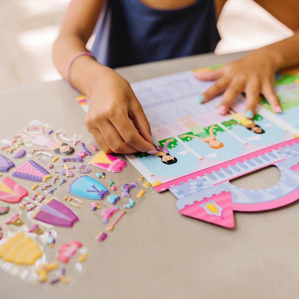 Melissa & Doug Puffy Sticker Play Set Princess