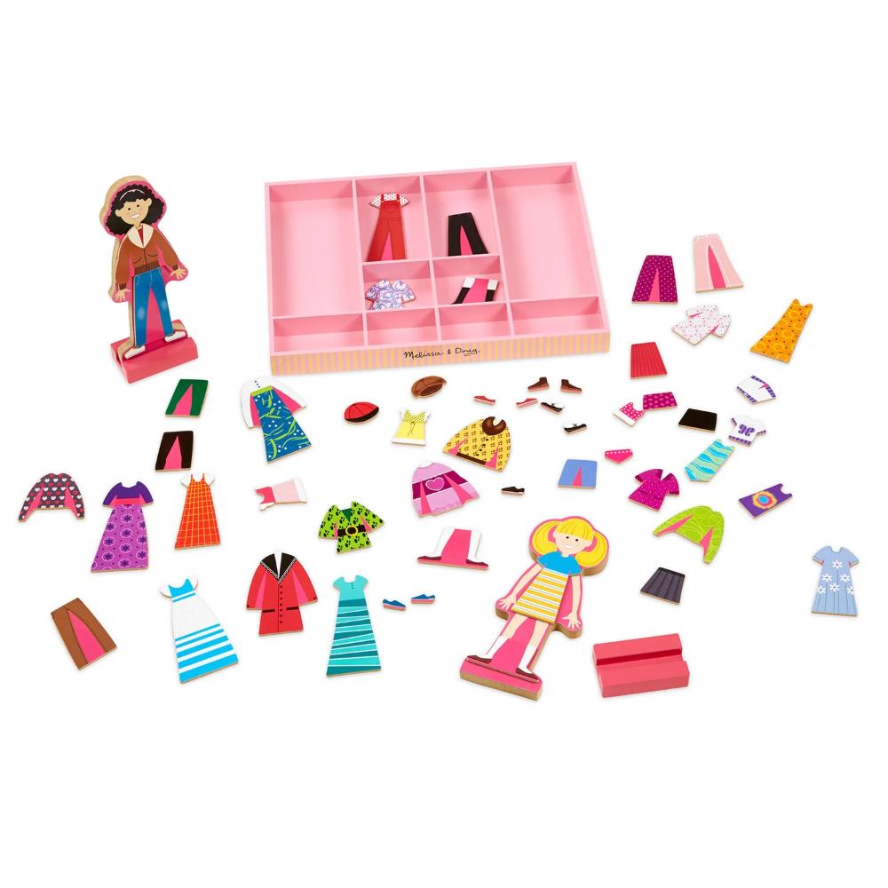 Melissa & Doug Abby & Emma Magnetic Pretend Play