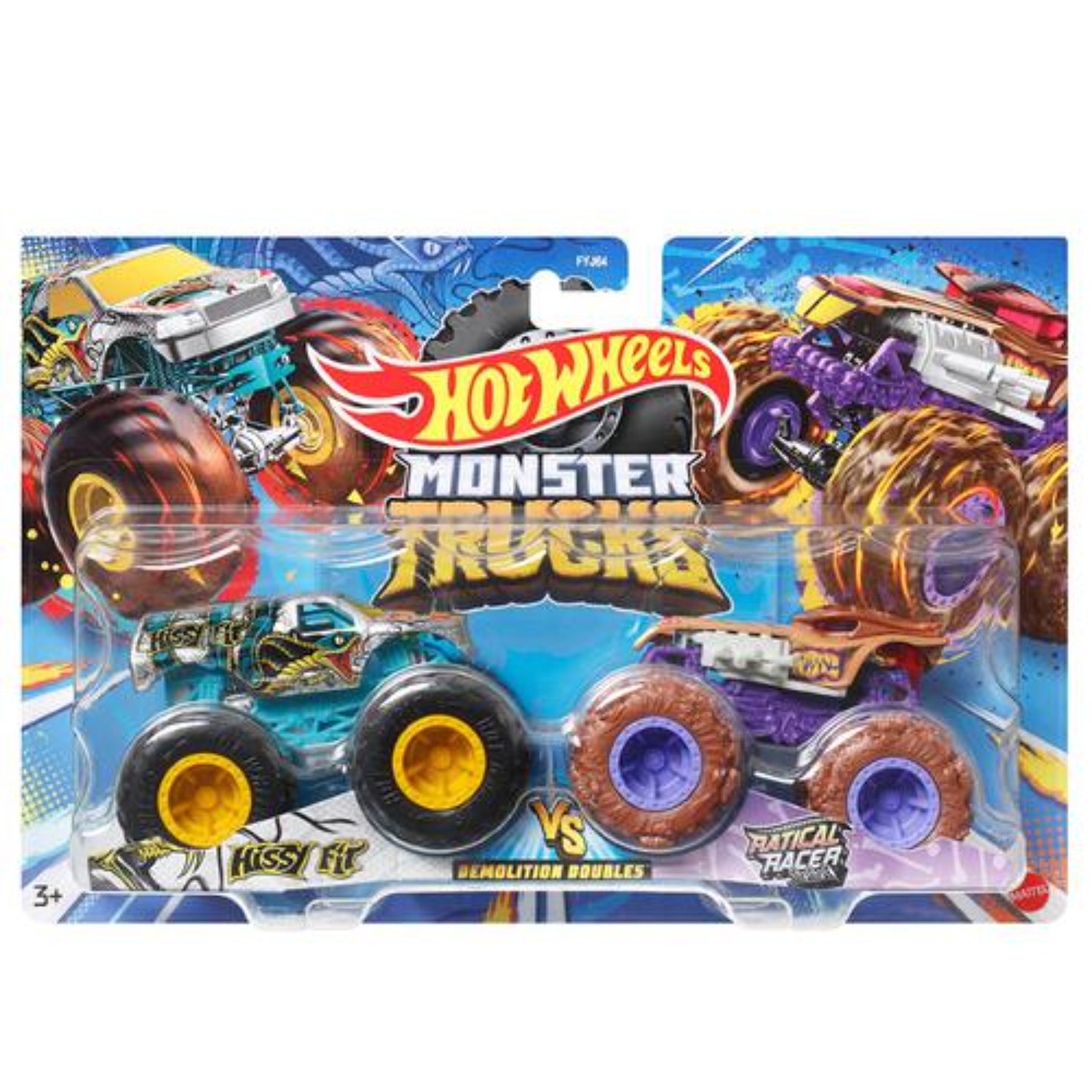 Hot Wheels MT 1:64 Demolition Doubles Asst.