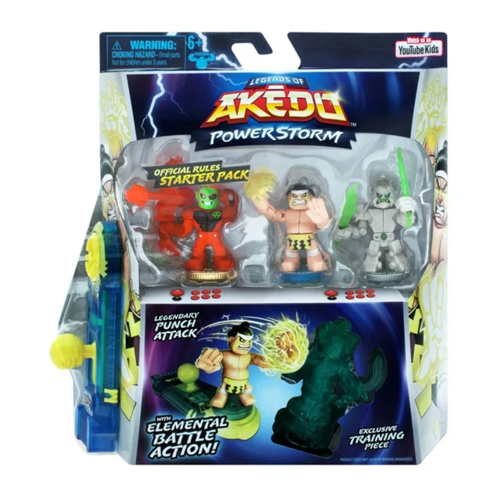 Legends Of Akedo Powerstorm Legendary Power Punch Attack Starter Pack
