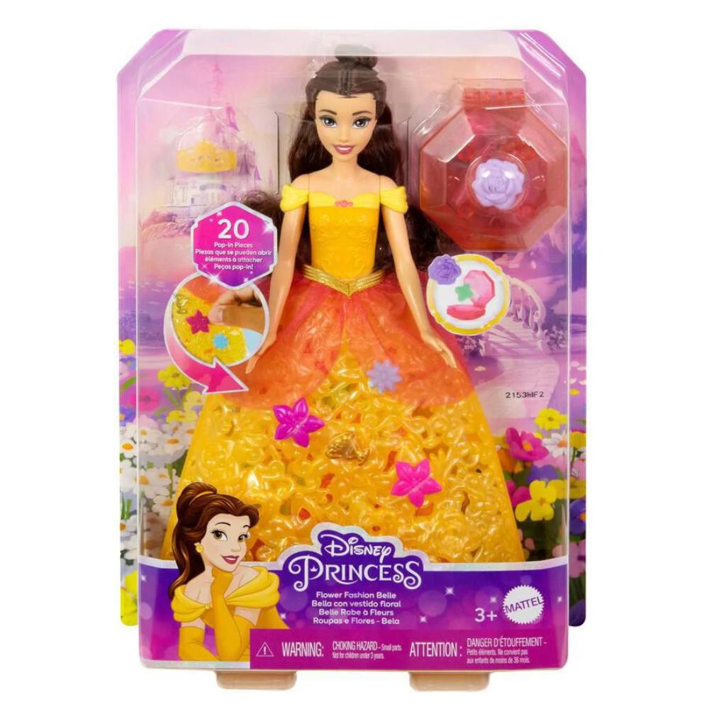 Disney Princess Fashion Doll Flower Fashion Belle