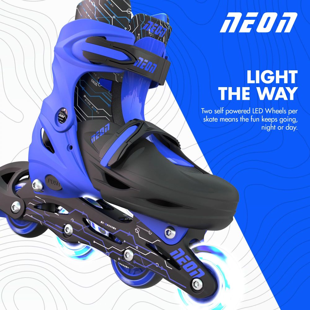 YVolution Neon Inline Skates Blue