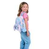Nebulous Stars Fuzzy Backpack Purse Agatha
