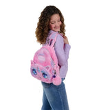 Nebulous Stars Fuzzy Backpack Purse Stella