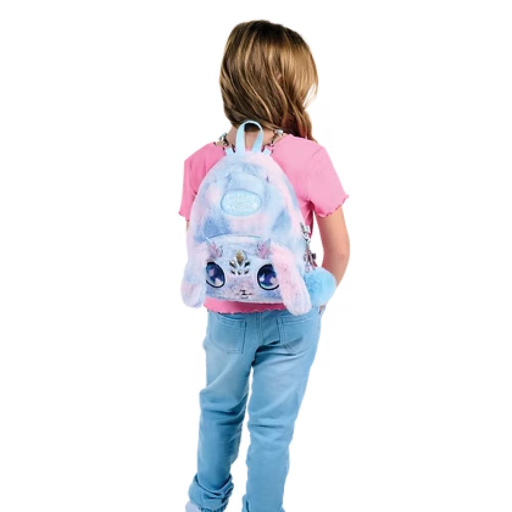 Nebulous Stars Fuzzy Backpack Purse Agatha