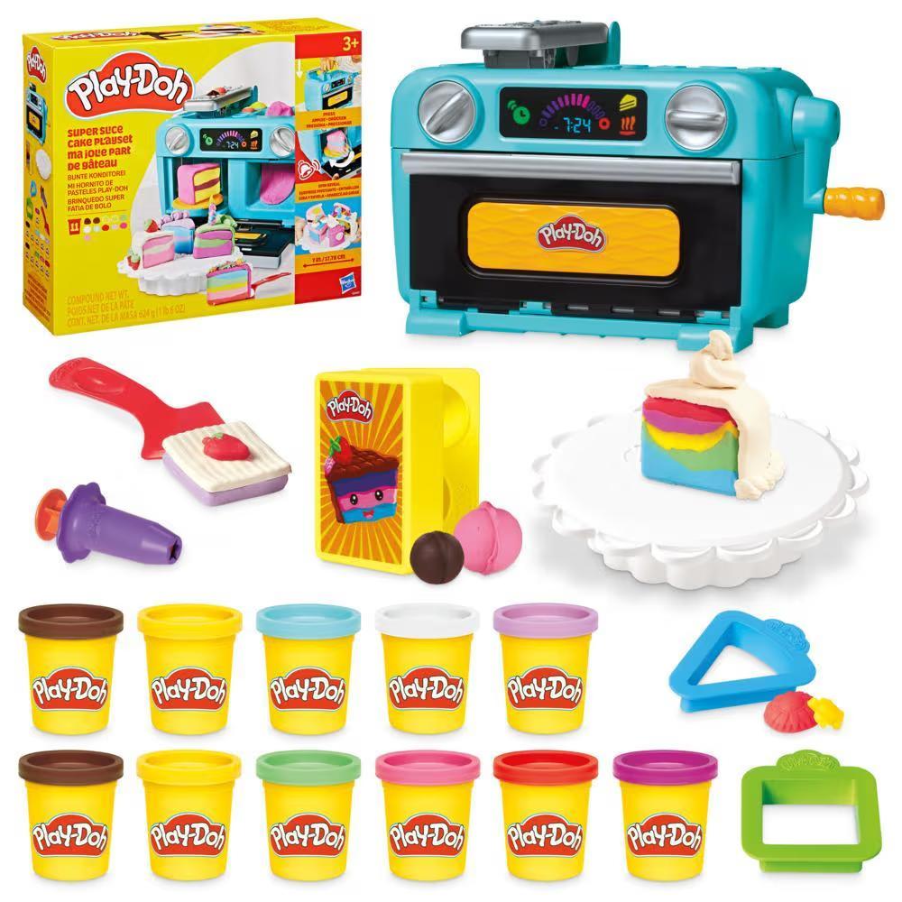 Play-Doh Super Slice Cake Play Kitchen Set
