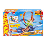 Hot Wheels Stunt Tracks Mid-AIr Crash Playset