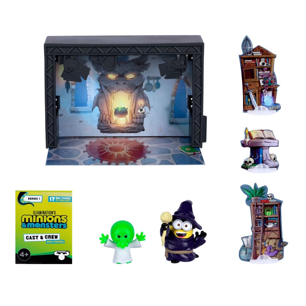 Minions 3 Mini Figure Story Wizard Tower 2pck