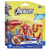 Marvel Avengers Epic Hero Series Battle Gear 4" Iron Man