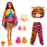 Barbie Cutie Reveal Doll Jungle Series Tiger
