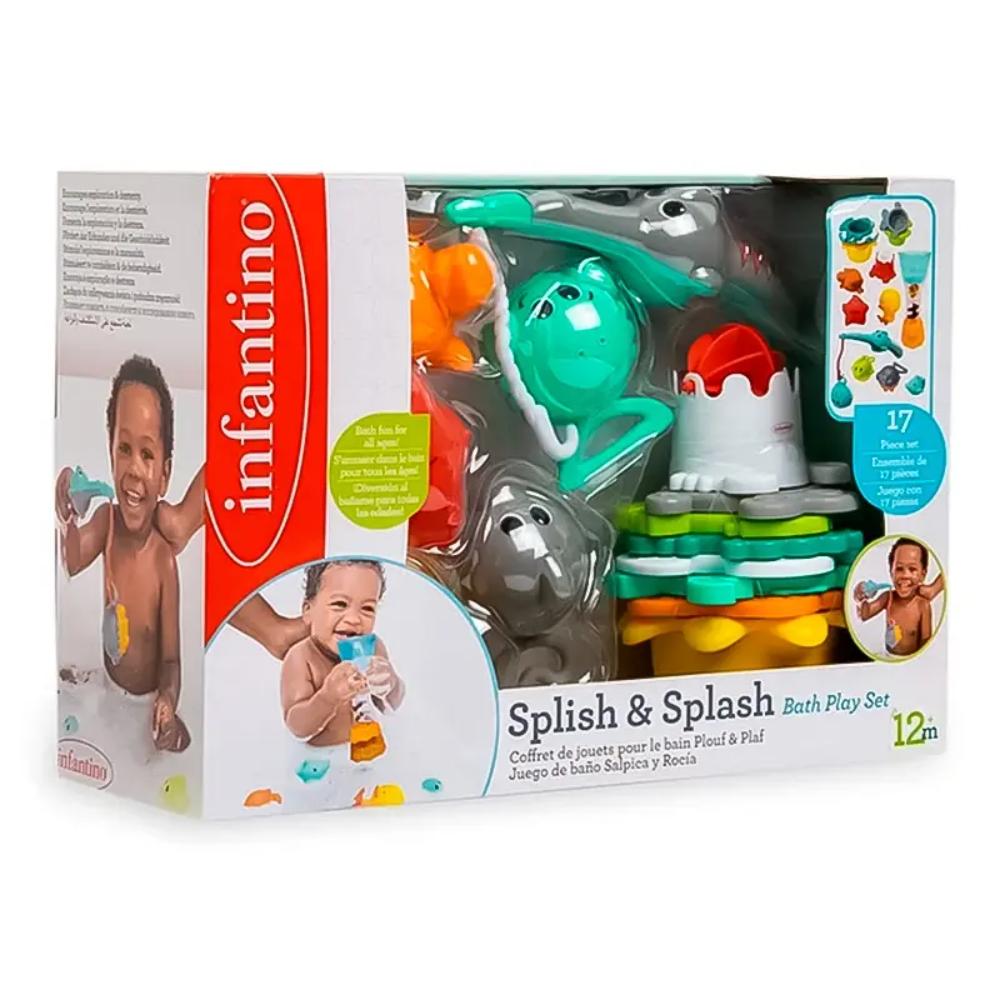 Infantino Splish & Splash Bath Play Set