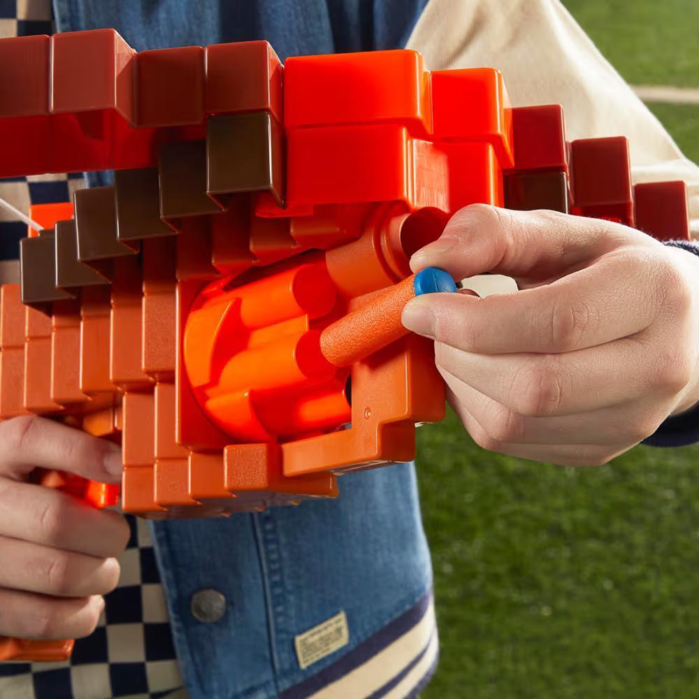 Nerf Minecraft Pillager's Crossbow Dart Blaster Nerf Minecraft Pillager's Crossbow Dart Blaster