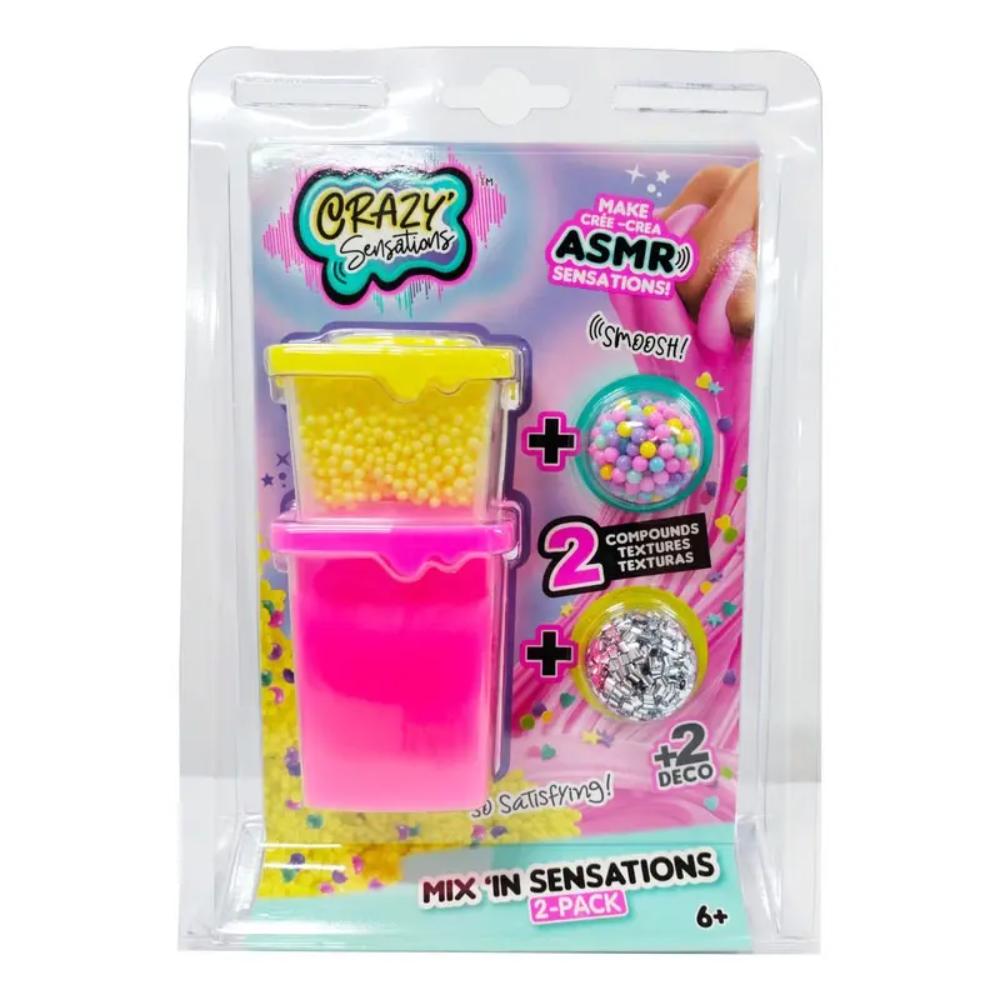 Crazy Sensations Slime Mix’In Sensations 2 Pack Asst. Crazy Sensations Slime Mix’In Sensations 2 Pack Asst.