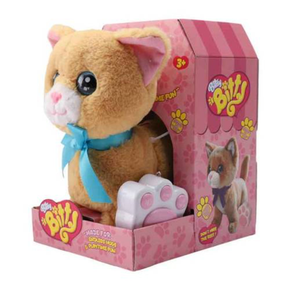 Bitsy Bitty Interactive Cat (Brown)