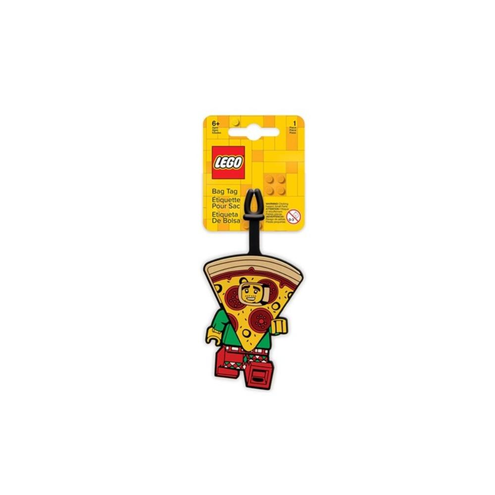 Lego IQ Bag Tag Pizza Guy