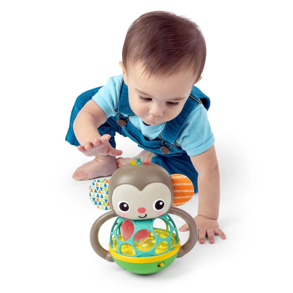 Bright Starts Grab Giggle Monkey Multi Sensory Toy Bright Starts Grab Giggle Monkey Multi Sensory Toy