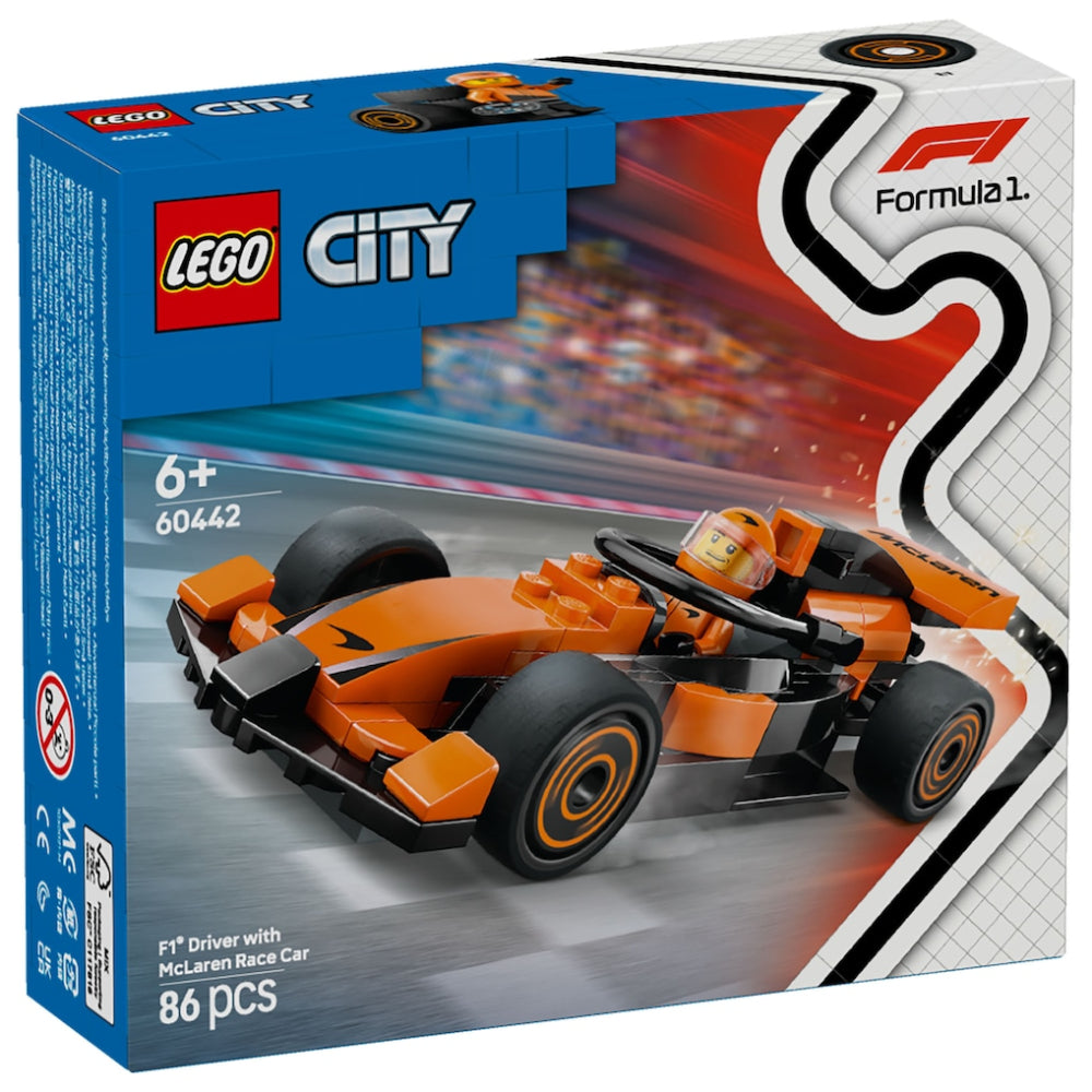 LEGO® City F1® Driver with McLaren Race Car LEGO® City F1® Driver with McLaren Race Car