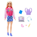 Barbie I Love School Doll Set With & 7 Accessories