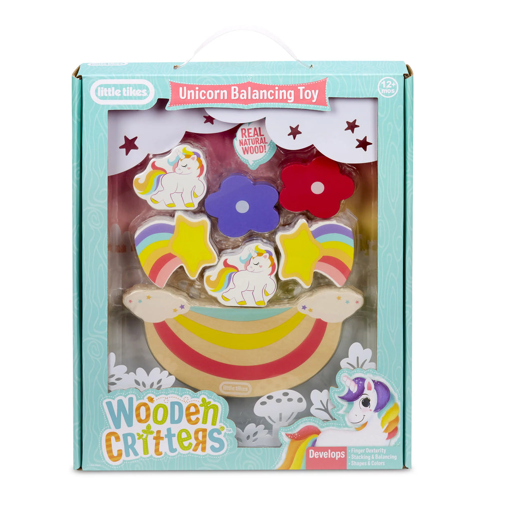 Little Tikes Wooden Critters Balancing Toy- Unicorn