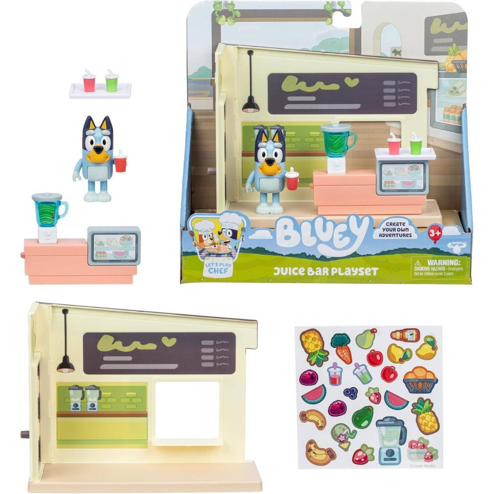 Bluey S13 Bluey Lets Play Chef Mini Playset Juice Bar