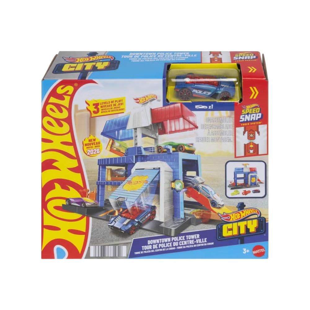 Hot Wheels City Downtown Police Station Hot Wheels City Downtown Police Station