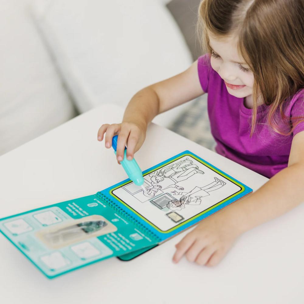 Melissa & Doug Water Wow! Water Reveal Pad On the Go Occupations