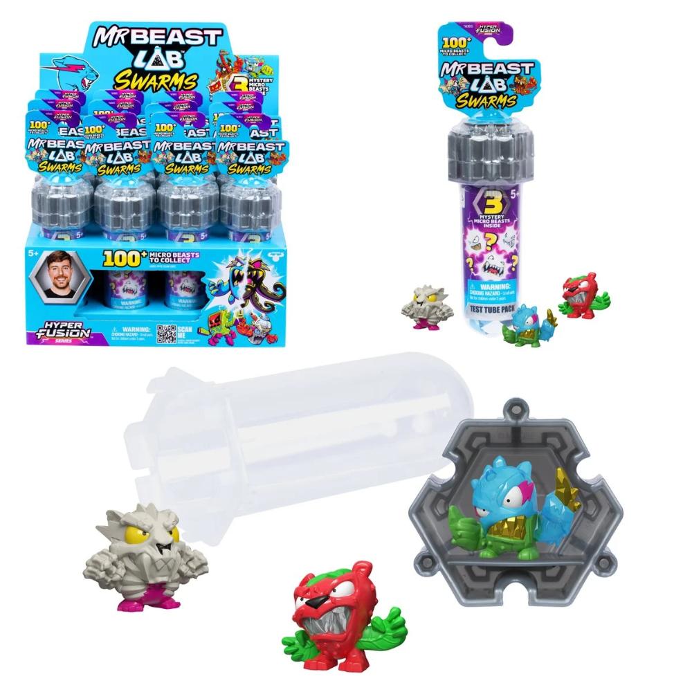 MrBeast Lab Swarms Test Tube 3-Pack Series 3