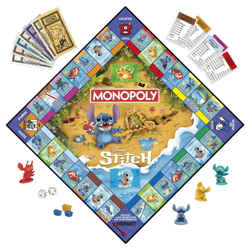 Monopoly Disney Stitch Board Game Monopoly Disney Stitch Board Game