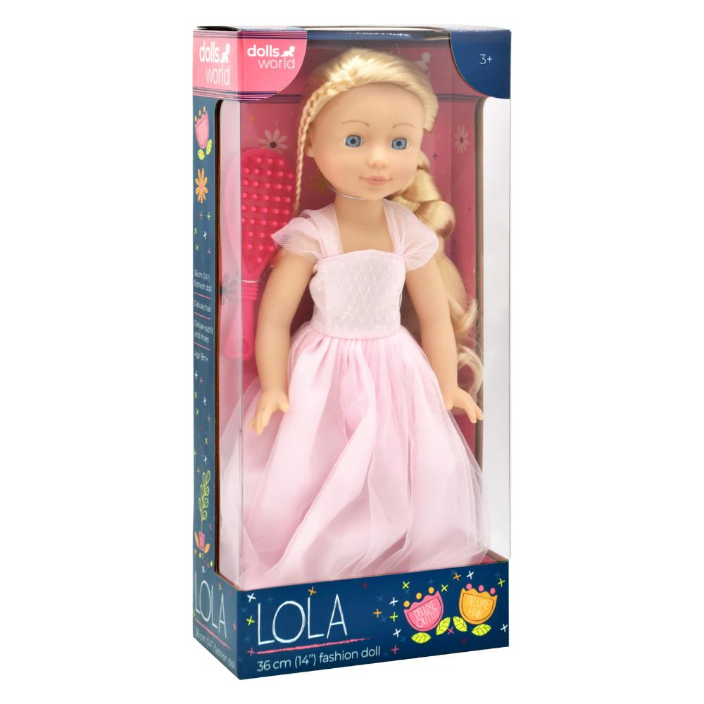 Dolls World Lola Pink Gown