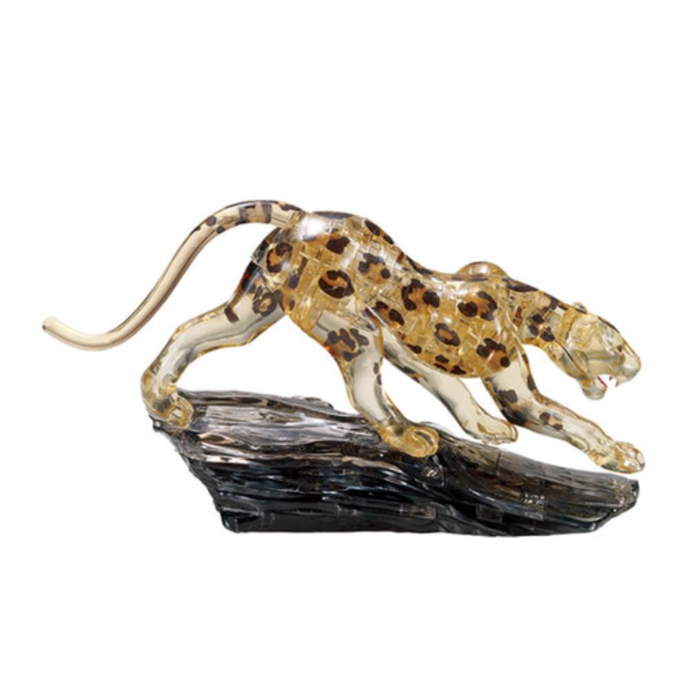 Crystal Puzzle Leopard Brown
