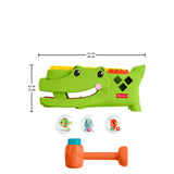 Fisher Price TAP & ROLL ALLIGATOR
