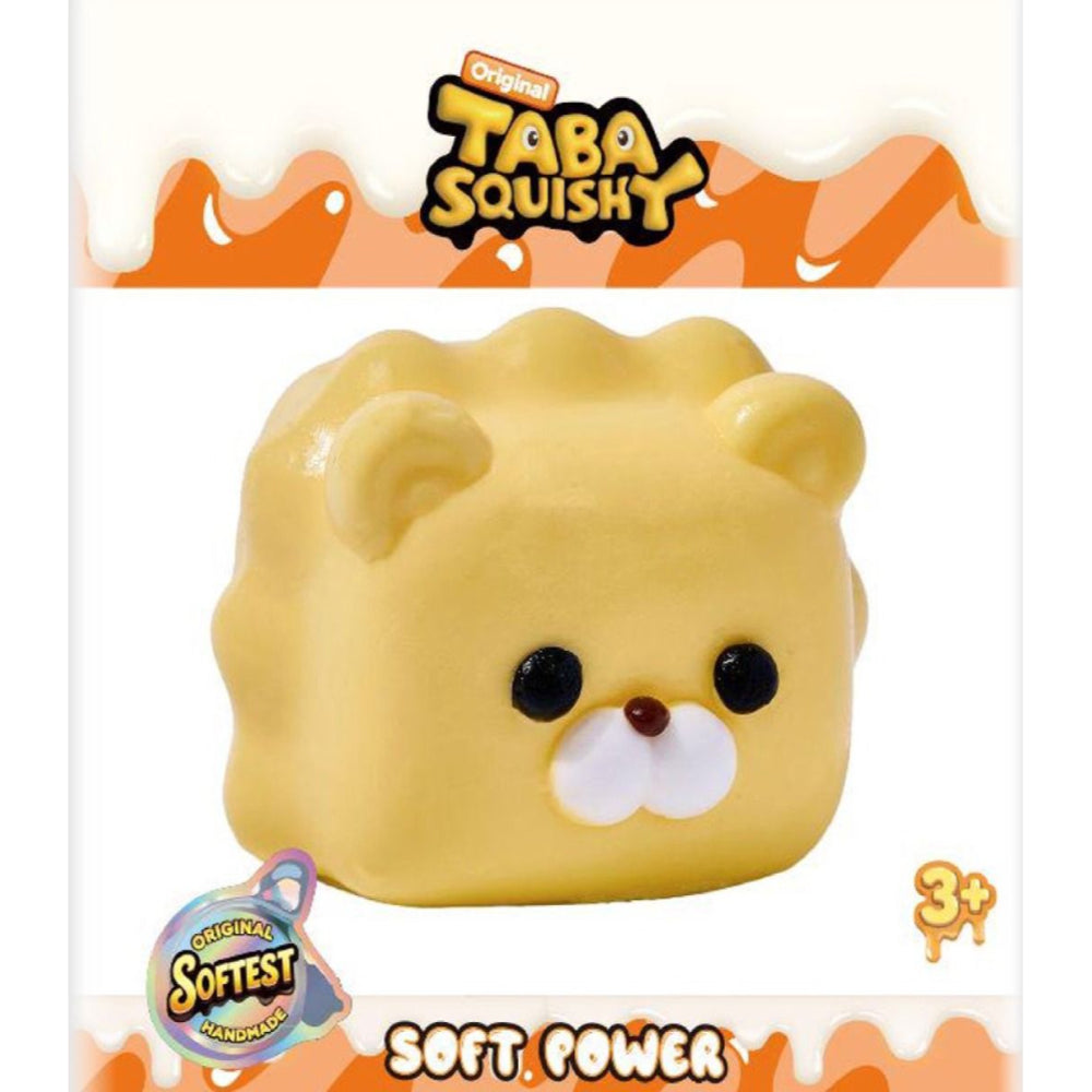 Taba Squishy Yellow Lion Cube