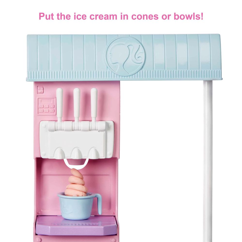 Barbie Ice Cream Shopkeeper Playset Barbie Ice Cream Shopkeeper Playset