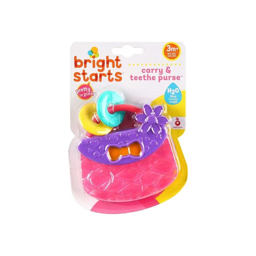 Bright Starts Carry Teethe Purse