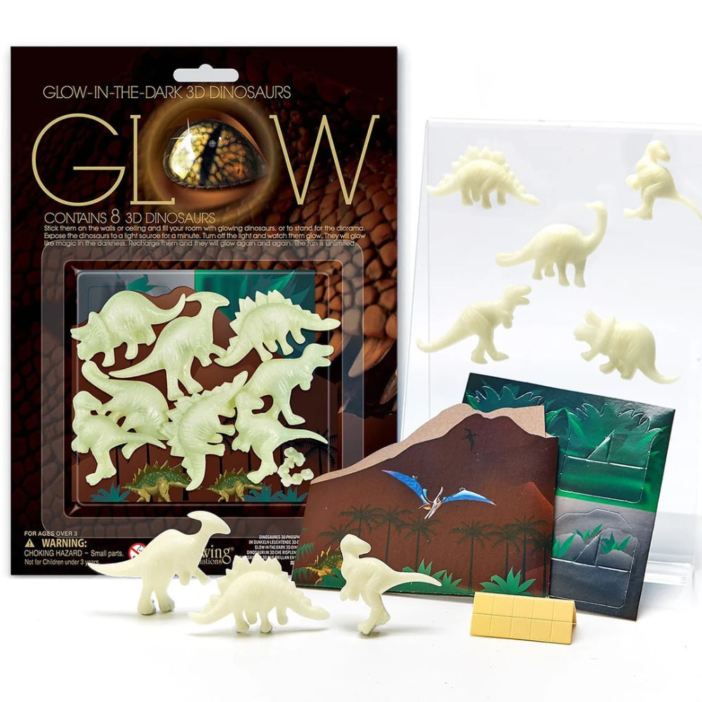 4M Glow In The Dark 3D Dinosaur
