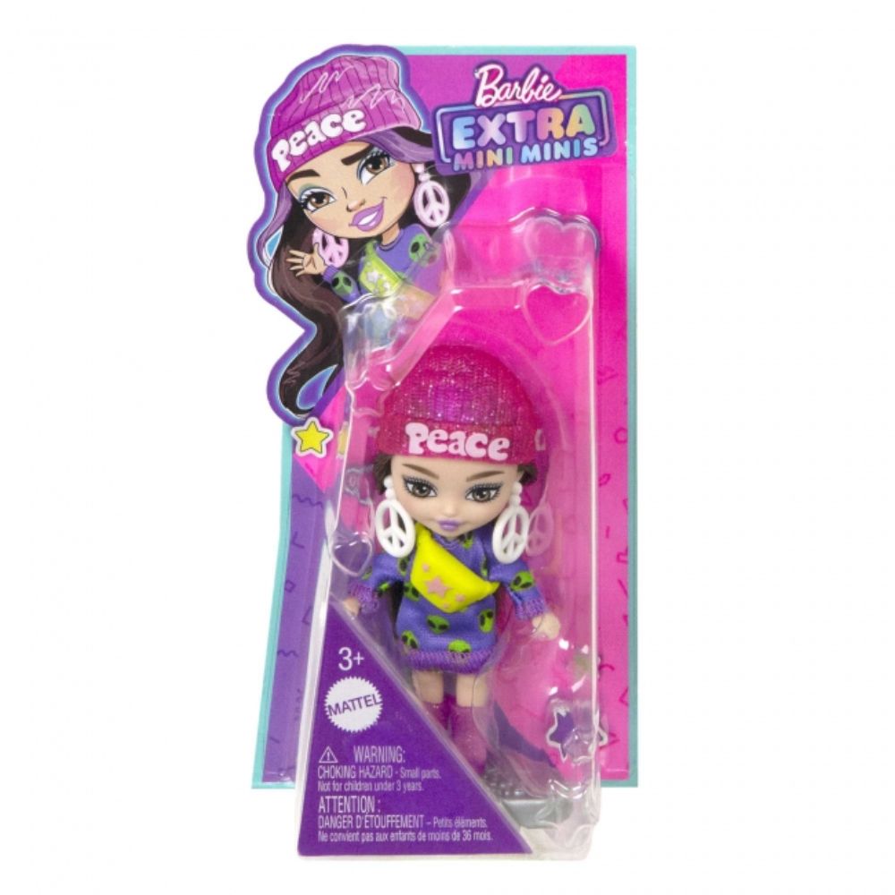 Barbie  Extra Mini Mini Doll - Alien Print Hoodie