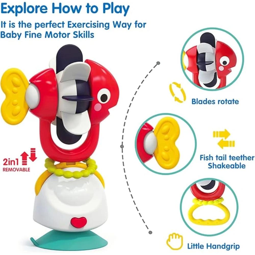 Hola 2-in-1 Toy Windmill Fish