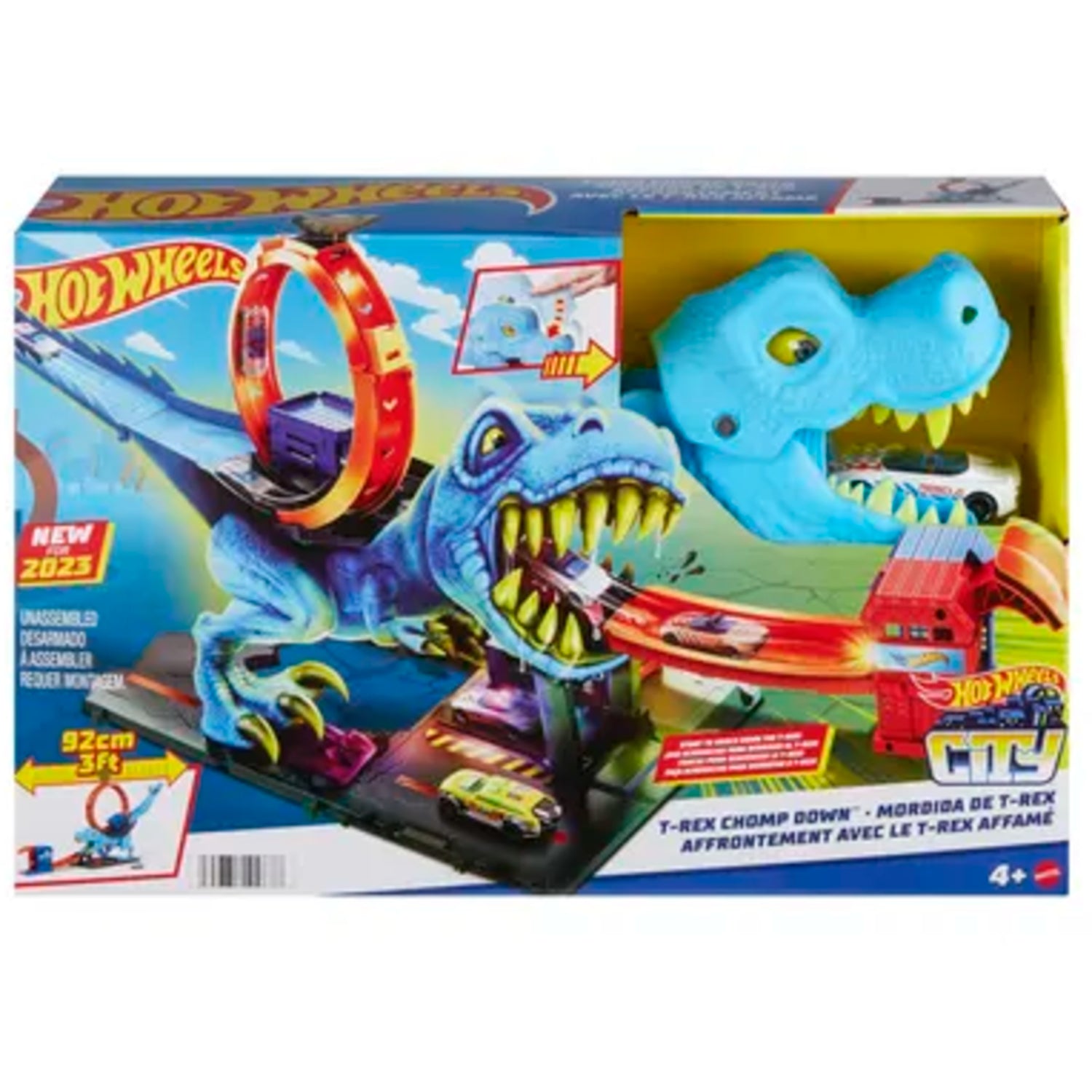 Hot Wheels City TRex Chomp Down