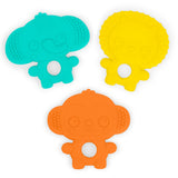 Bright Starts Gummy Buddies 3Pack Textured Teethers
