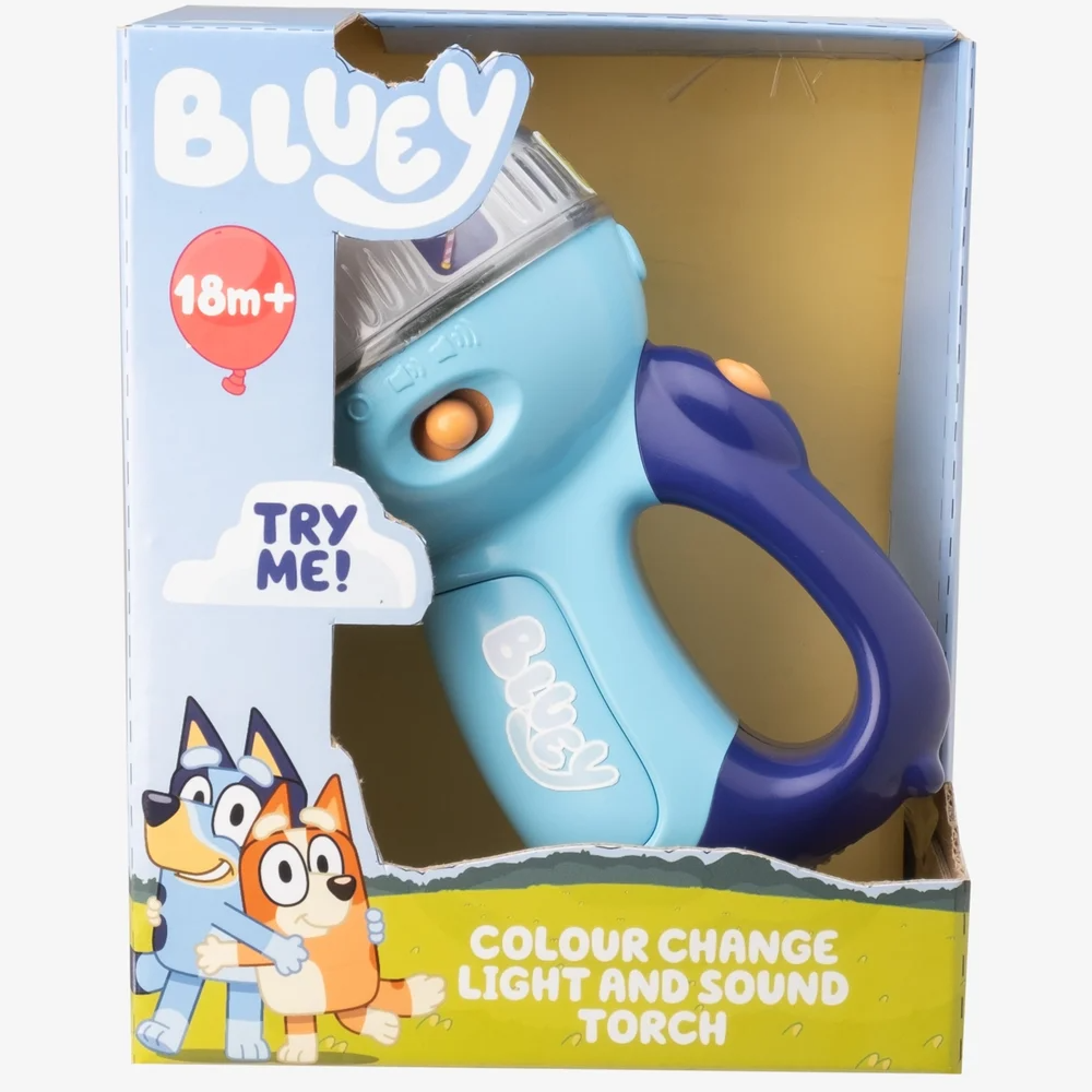 Bluey s Colour Change Light & Sound Torch Bluey s Colour Change Light & Sound Torch