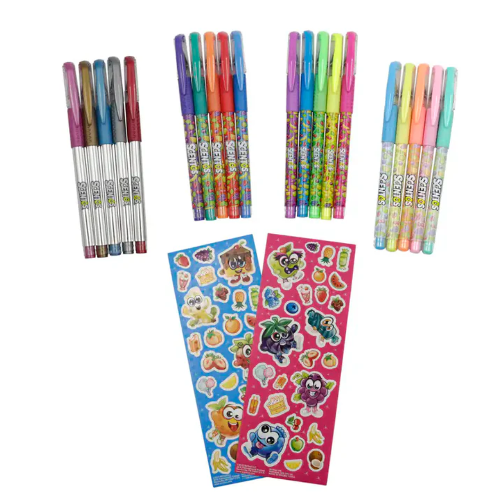 Scentos Gel Pens (2 Sticker Sheets) Scentos Gel Pens (2 Sticker Sheets)