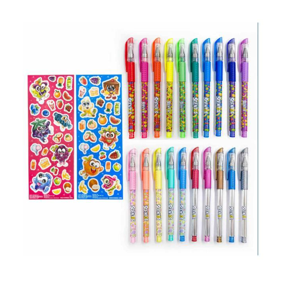 Scentos Gel Pens (2 Sticker Sheets) Scentos Gel Pens (2 Sticker Sheets)