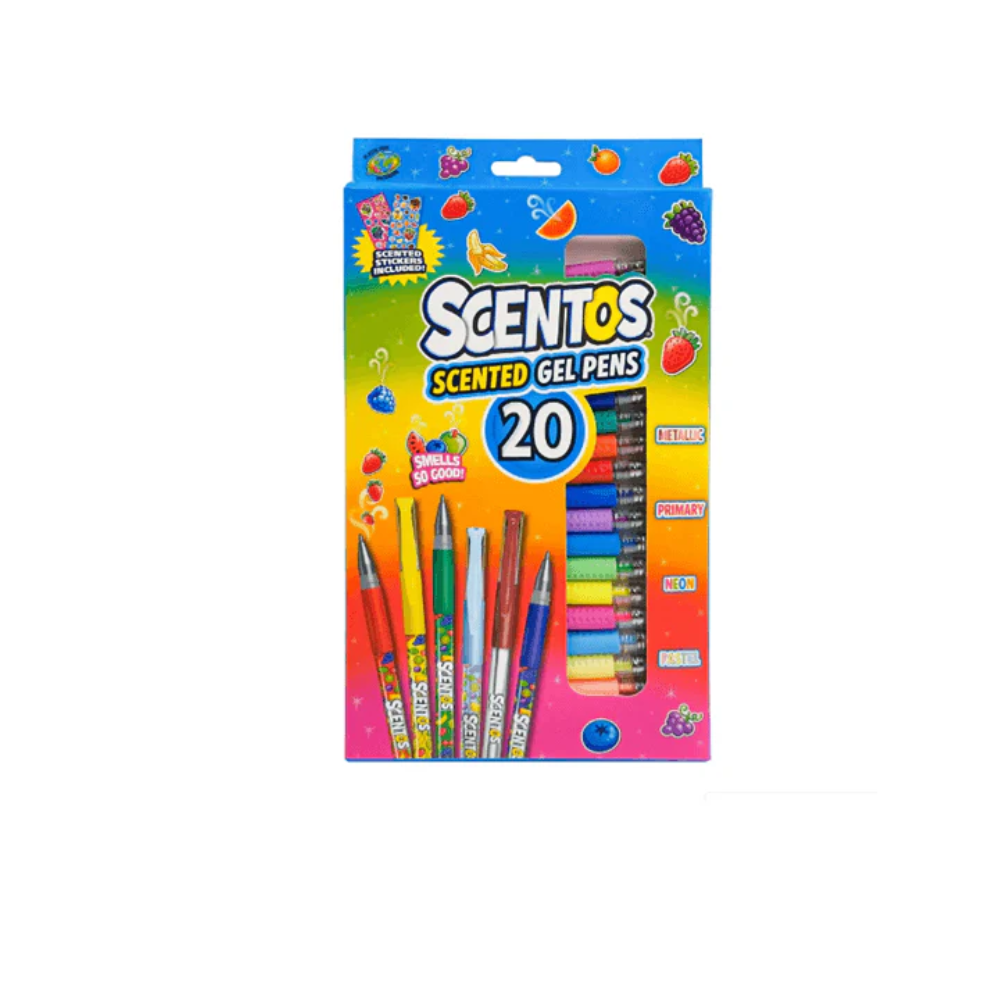 Scentos Gel Pens (2 Sticker Sheets) Scentos Gel Pens (2 Sticker Sheets)