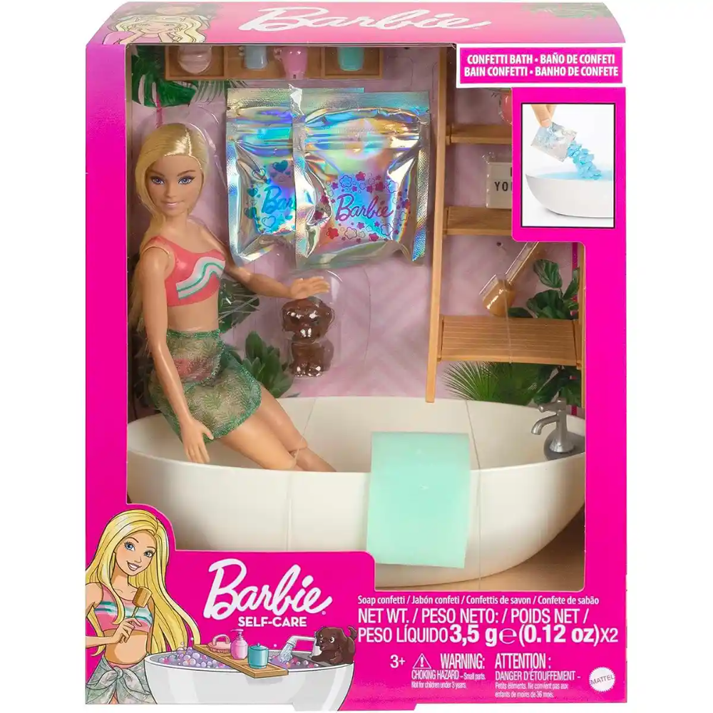 Barbie Soap Confetti Bath Play