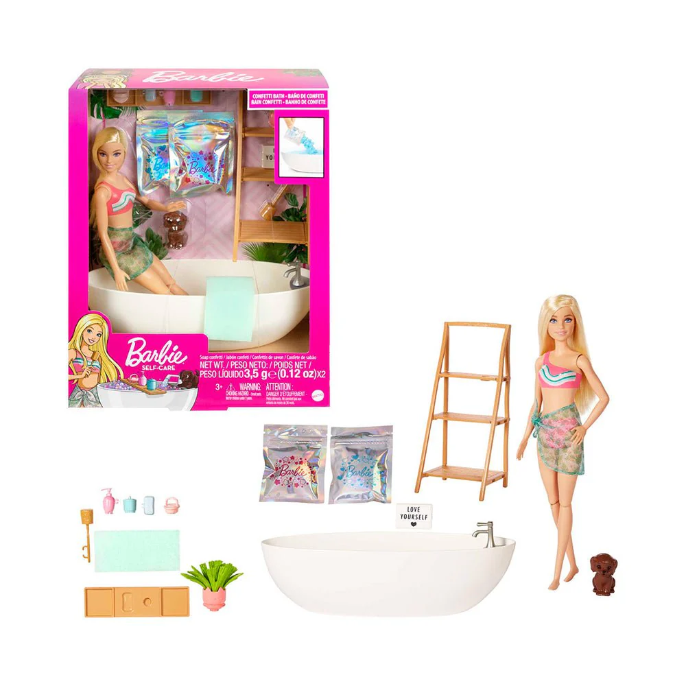 Barbie Soap Confetti Bath Play Barbie Soap Confetti Bath Play