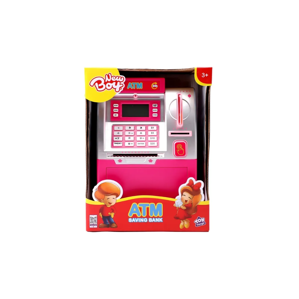 New Boy ATM Machine Pink