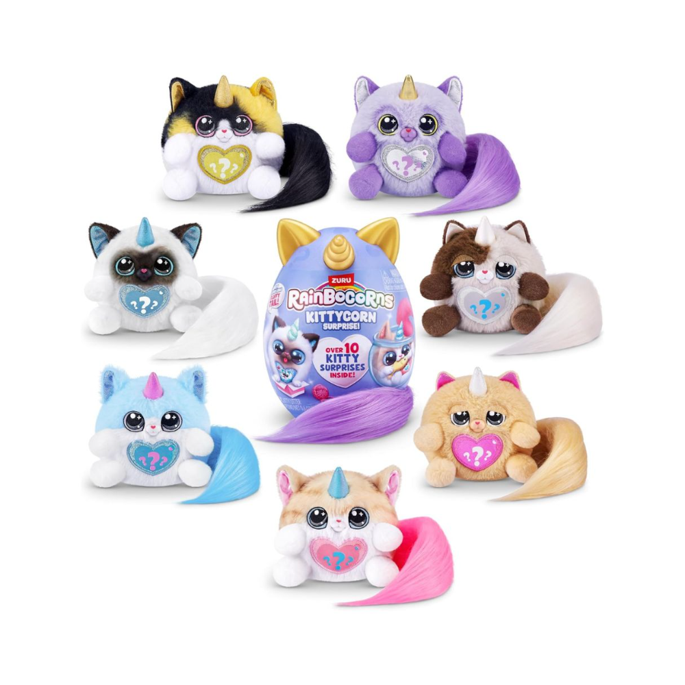 Zuru Rainbocorns Kittycorn Surprise! Series 9 Small Plush (Assorted - Includes 1) Zuru Rainbocorns Kittycorn Surprise! Series 9 Small Plush (Assorted - Includes 1)