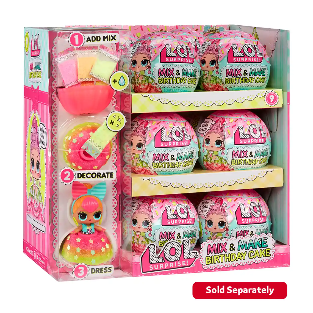 LOL Mix Birthday Cake Tot LOL Mix Birthday Cake Tot