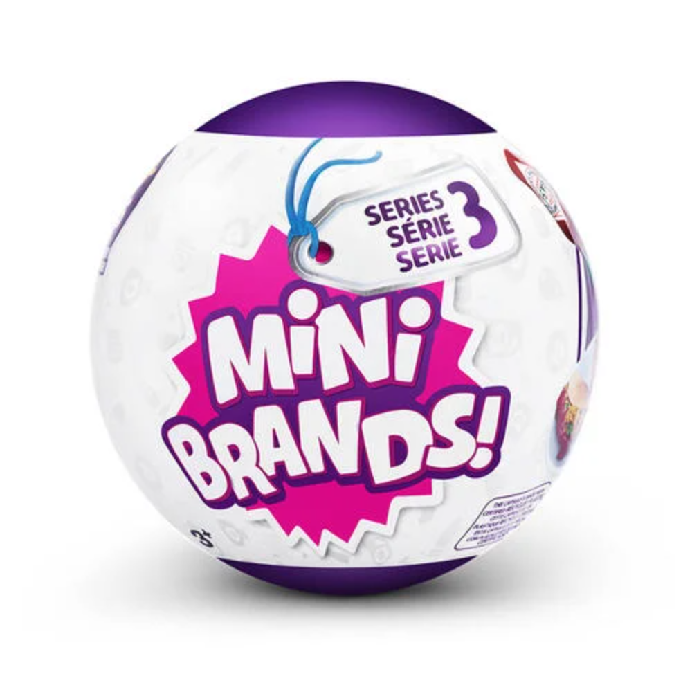 5 Surprise Mini Brands Global Series 3